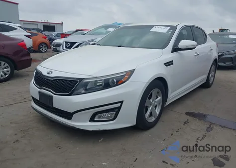 2015 Kia Optima Lx из США, поврежденный, VIN KNAGM4A75F5562961